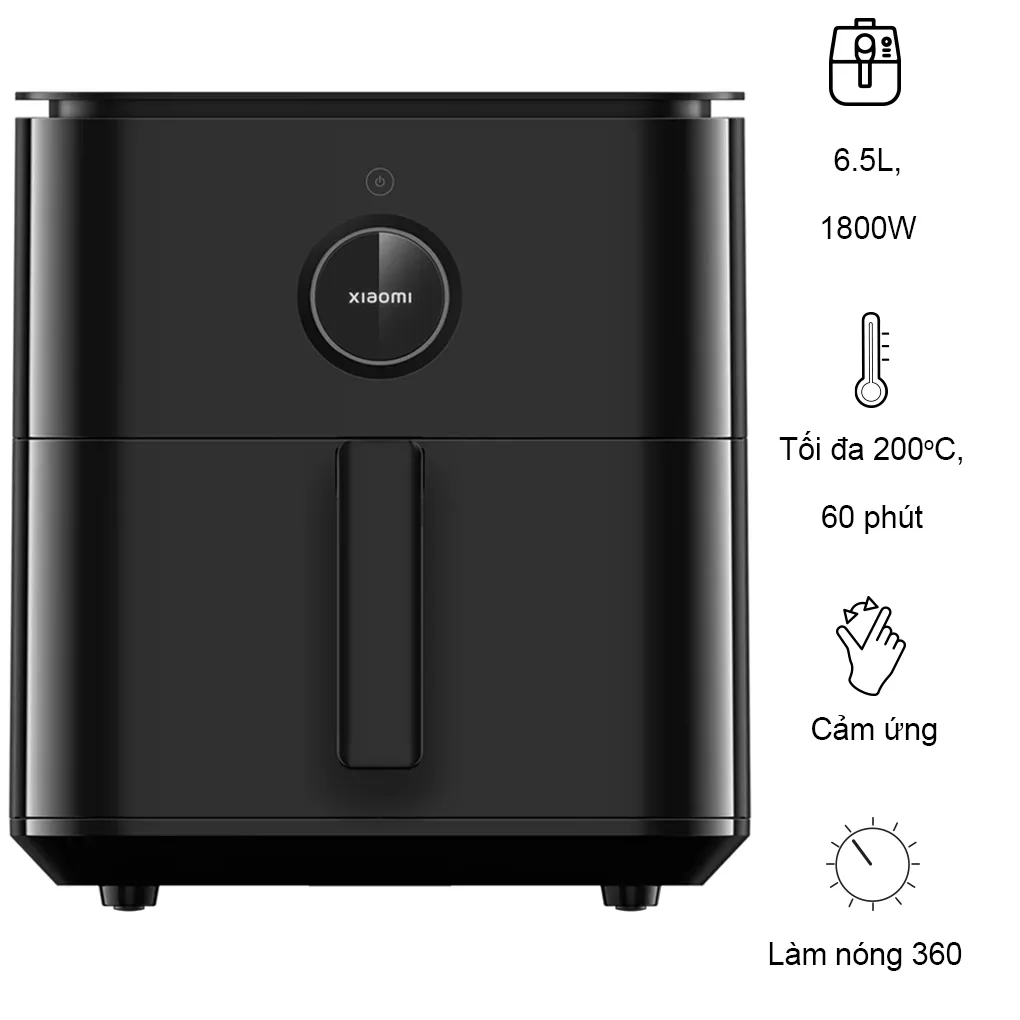 Nồi Chi&ecirc;n Kh&ocirc;ng Dầu Xiaomi Smart Air Fryer 6.5 L&iacute;t