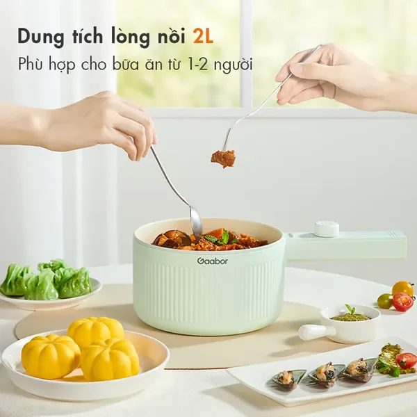 Nồi Điện Đa Năng Gaabor EC-20M01A 2.0 Lít