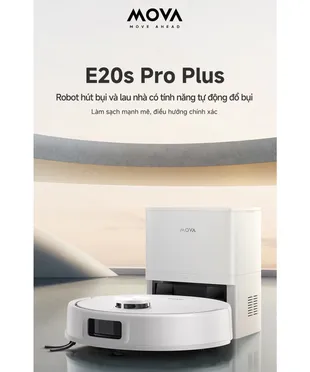 Robot Hút Bụi Lau Nhà Mova E20s Pro Plus 6