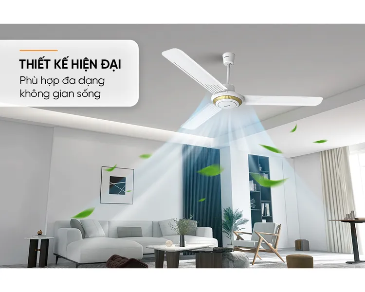Quạt Trần 3 Cánh Sunhouse SHD7659 75W