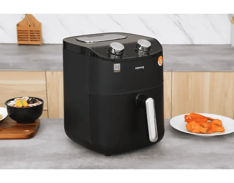 Nồi Chiên Không Dầu Joyoung JAF-612 Màu Đen Dung Tích 6 Lít