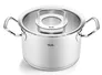 Bộ Nồi 4 Món Fissler Original-Profi Nắp Kính Kèm Chảo 2 Quai