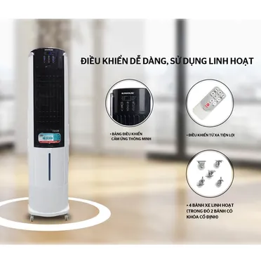 Máy Làm Mát Không Khí Sunhouse SHD7737 220W 7