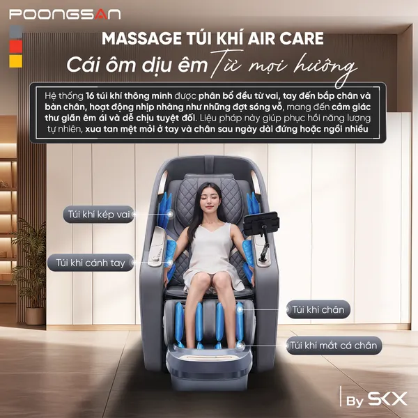 Ghế Massage Poongsan MCP-306