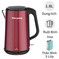 Ấm Đun Nước Siêu Tốc Điện Quang ĐQ EKT08 1818 R