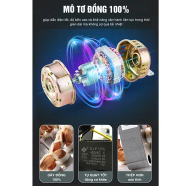 Quạt Sàn Công Nghiệp Sowun SW-825 9