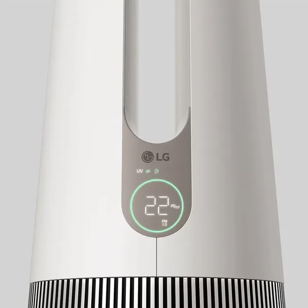 Máy Lọc Không Khí LG PuriCare Aero Tower Hit FS15GPBK0 Màu Be