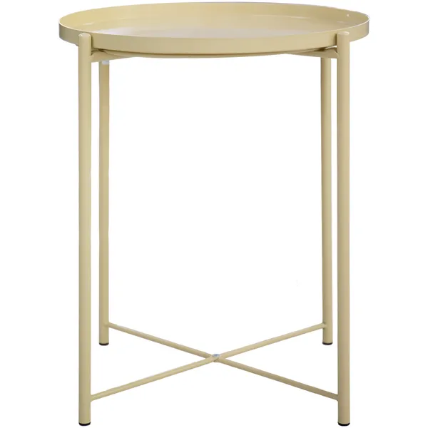 Bàn Tray Kim Loại ECOMT10 Vàng