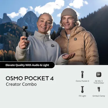 Camera Kỹ Thuật Số DJI Osmo Pocket 4 Standard Combo 1