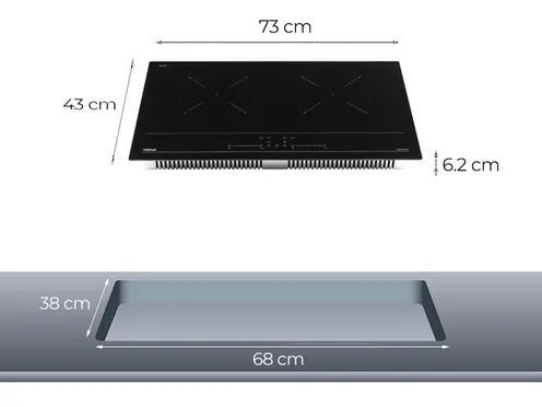 Bếp Từ Đôi Teka IBC 7322 S 11