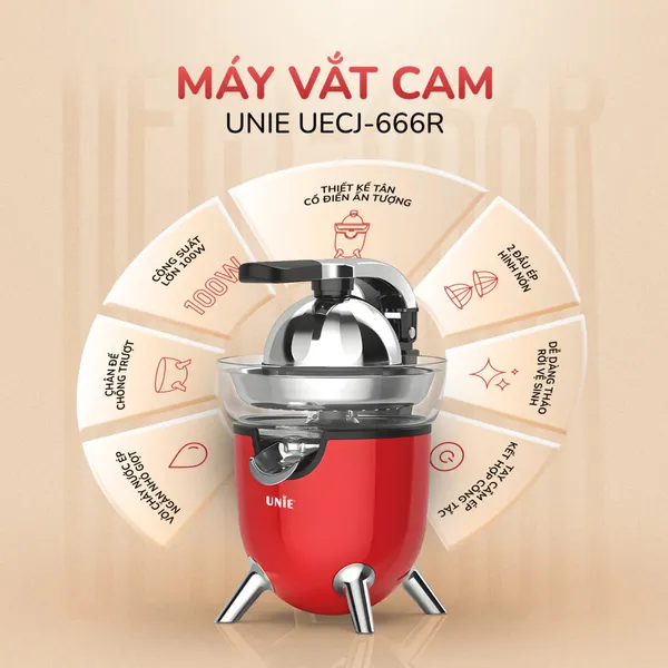 Máy Vắt Cam Unie UECJ-666R