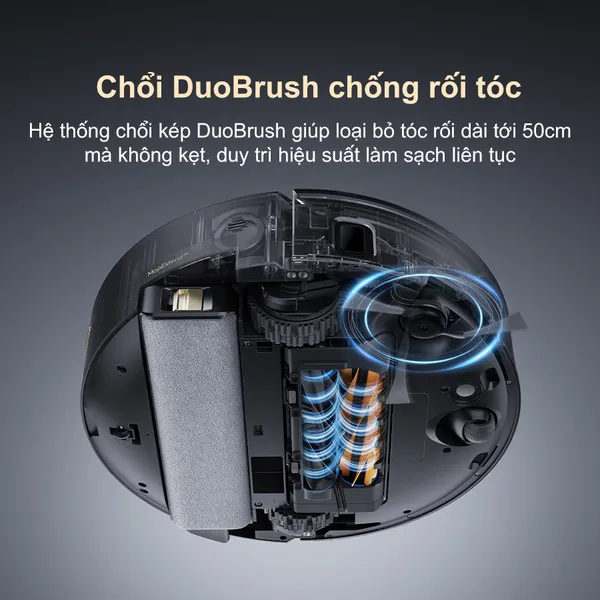 Robot Hút Bụi Lau Nhà Dreame Aqua 10 Pro Track - Đen