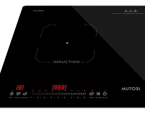 Bếp Từ Đôi Mutosi MI-36 5