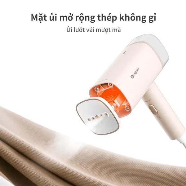 Bàn Ủi Hơi Nước Cầm Tay Gấp Gọn Simplus GTJH020WH00