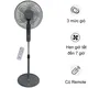 Quạt Đứng Có Remote E-Pro VEP-SF40-A12R 55W