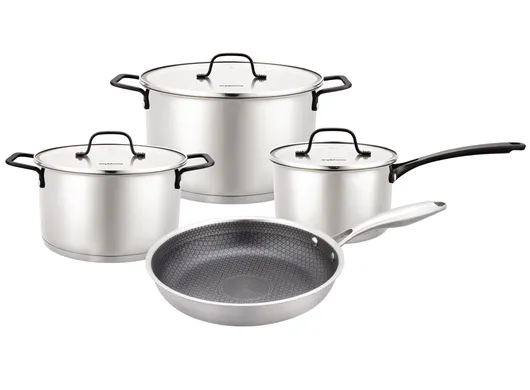 Bộ Nồi Chảo Inox Cao Cấp 5 Đáy Simplehome RW12683-7