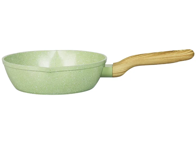 Chảo Sâu Men Đá Miệng Rót Greencook 20cm GCP231-20IH