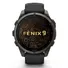 Đồng Hồ Thông Minh Garmin fenix 9 47mm Viền Titanium Carbon Dây Silicone