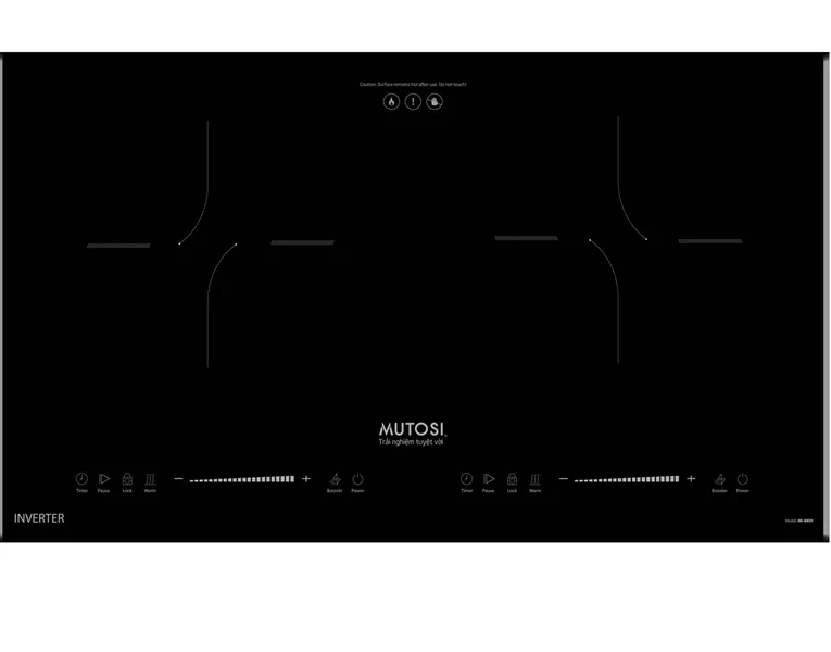 Bếp Từ Đôi Mutosi MI-88DI