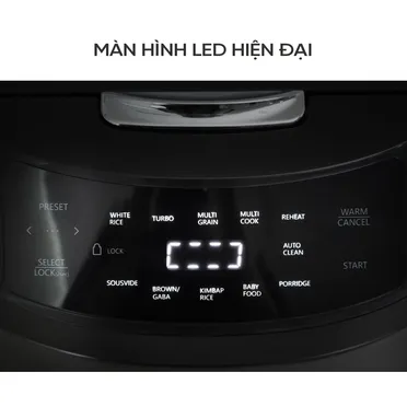 Nồi Cơm Điện Tử Cuckoo CR-1051F/BKBKCRCKV 1.8 Lít 6