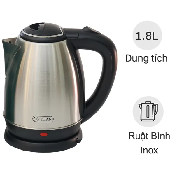 Bình Đun Inox Titani TK-182F