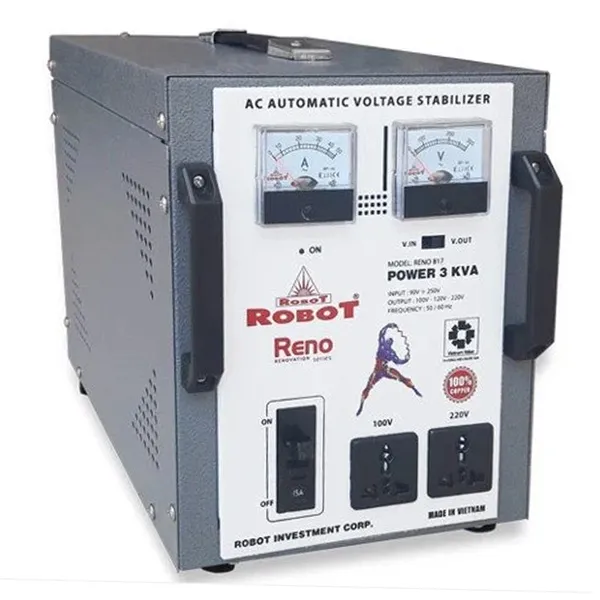 Ổn Áp Robot 3KVA (90V-250V) RENO 818