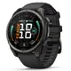 Đồng Hồ Thông Minh Garmin fenix 9 47mm Viền Titanium Carbon Dây Silicone