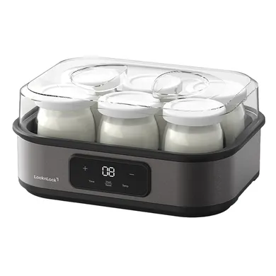 Máy Làm Sữa Chua LocknLock Digital EJY213GRY 1.08L - Màu Xám