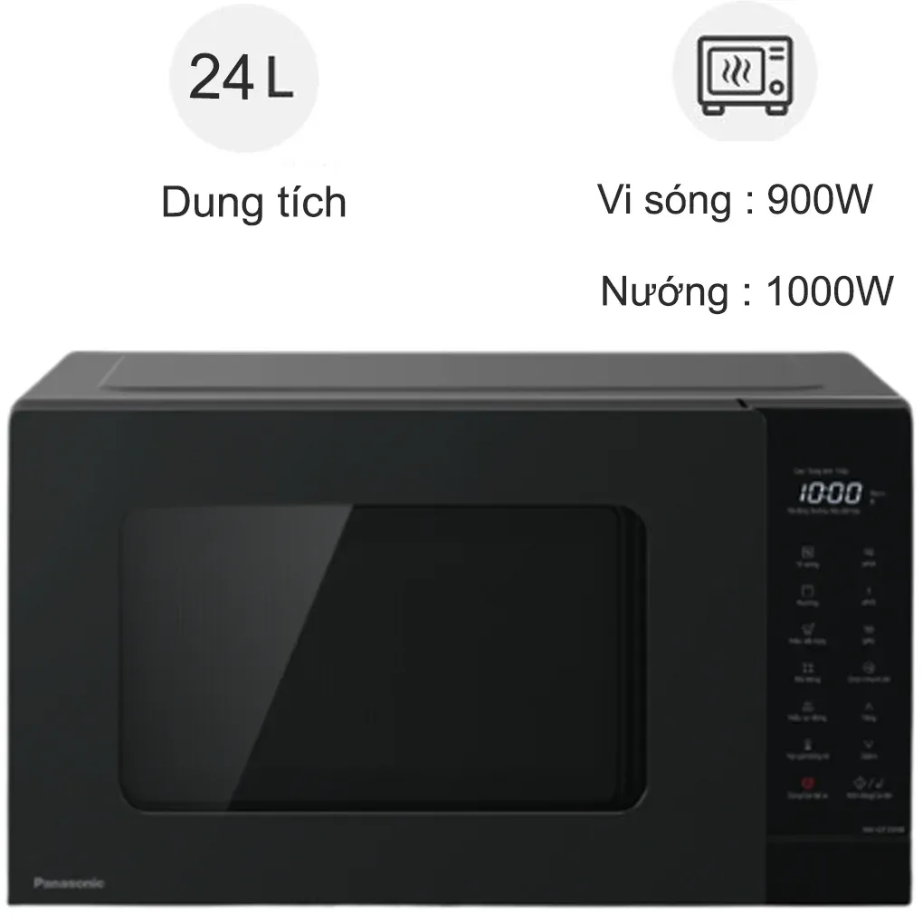 L&ograve; Vi S&oacute;ng C&oacute; Nướng NN-GT35NBYUE 24 L&iacute;t