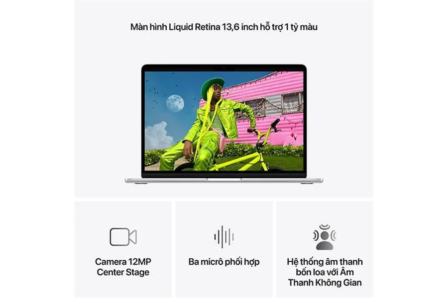 Laptop MacBook Air 13 inch M5 (16GB+512GB) Xanh Da Trời