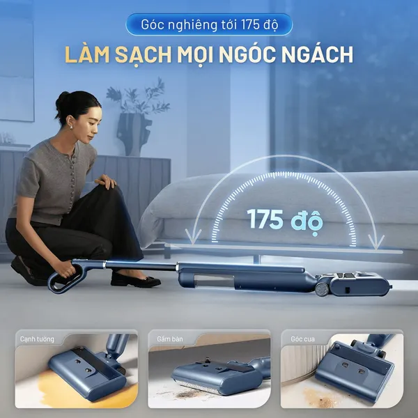Máy Lau Nhà Cầm Tay Masuto MSWetClean