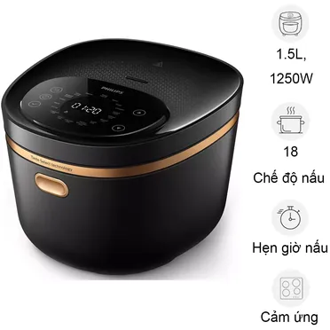 Nồi Cơm Điện Cao Tần Philips HD4539/62 1.5 Lít