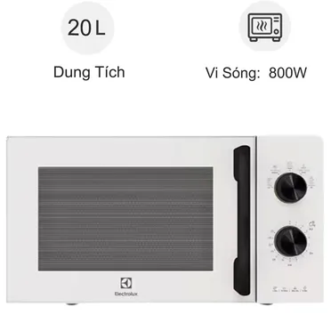 Lò Vi Sóng Electrolux EMM20K22W 20 Lít