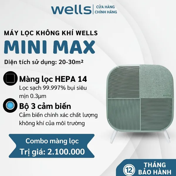 Máy Lọc Không Khí Wells AQ106