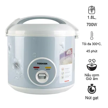 Nồi Cơm Điện Toshiba RC-18JFM2(H)VN 1.8 lít