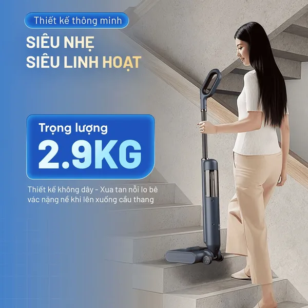 Máy Lau Nhà Cầm Tay Masuto MSWetClean