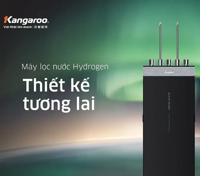 Máy Lọc Nước Kangaroo Sumire Hydrogen Nóng Lạnh KG11A16 11 Lõi