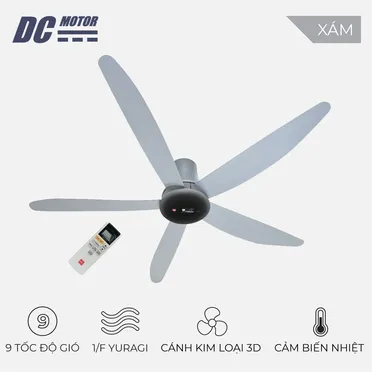Quạt Trần KDK T60AW(SIL) 4