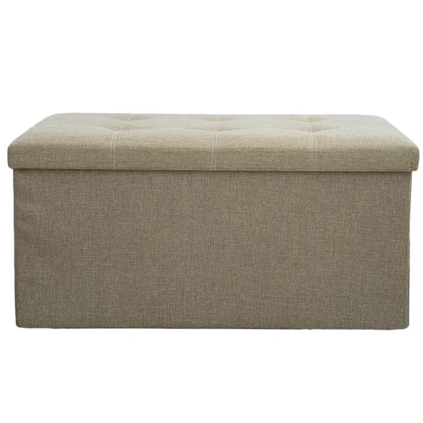 Ghế Hộp Vải ECOSS2 Nâu Nhạt