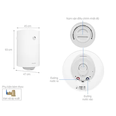 Máy Nước Nóng Gián Tiếp Ariston PRO R 100 V 2.5 FE 100 Lít 5