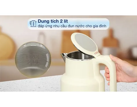 Bình Đun Siêu Tốc Bear KE-5H20B16 2.0 Lít 2