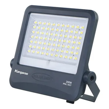 Đèn LED Pha Năng Lượng Mặt Trời Kangaroo KG-FLSLPH-200W1800 2