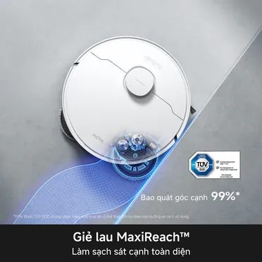 Robot Hút Bụi Lau Nhà Mova E50 Ultra Màu Trắng 14