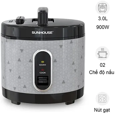 Nồi Cơm Điện Sunhouse SHD8305 3 Lít
