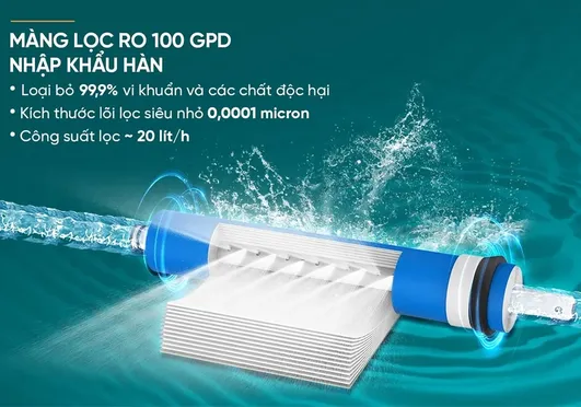 Máy Lọc Nước RO Hydrogen Sunhouse UltraPURE 11 lõi SHA8820KL 6