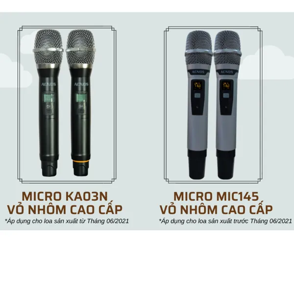 Dàn Âm Thanh Di Động ACNOS CS550