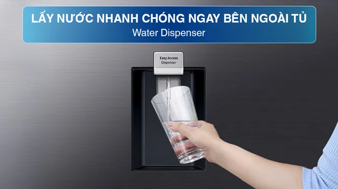 Tủ Lạnh Samsung Inverter 345 Lít RT35CG5544B1SV