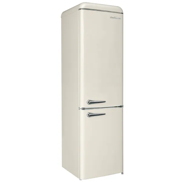 Tủ Lạnh Simplehome 280 Lít BCD-258VX Phong Cách Retro Màu Kem Ngăn Đá Dưới