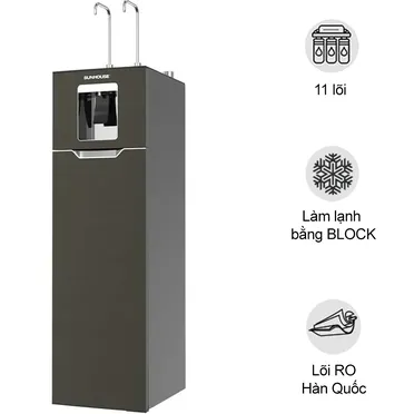 Máy Lọc Nước RO Nóng Nguội Lạnh Hydrogen Sunhouse 11 Lõi UltraX SHA76688SH