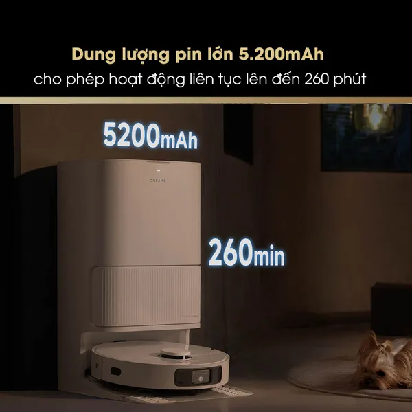 Robot Hút Bụi Lau Nhà Dreame D20 Ultra